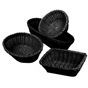 Cesta Tipo Vime Redonda Preto 200x80mm 12 un