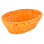 Cesta Tipo Vime Oval Laranja 230x170x80mm 12 un