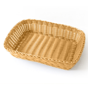 Cesta Tipo Vime Rectangular Laranja 300x220x70mm 12 un