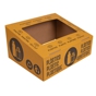 Tampa Amarelo / Plstico para Papeleira de Carto para Reciclagem 374x311x120mm 10 un