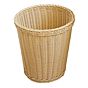 Papeleira de Quarto Redonda PP Natural 10L 250x270mm