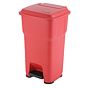 Balde do Lixo com Pedal - Hera 60 L Vermelho