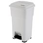 Balde do Lixo com Pedal - Hera 60 L Branco