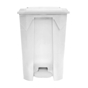Balde do Lixo com Pedal e Tampa 80 L Branco