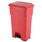 Balde do Lixo com Pedal - Hera 85 L Vermelho