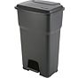 Balde do Lixo com Pedal - Hera 85 L Preto