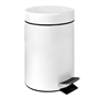 Balde do Lixo com Pedal Branco Epoxy 5L 205x280mm