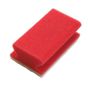 Esponja no abrasiva Salva Unhas Vermelho Taski 80x140mm 10 un