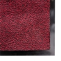 Tapete Atlantic com Base de Vinil 900x1500mm Vermelho