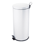 Balde do Lixo com Pedal Branco Epoxy 12L 250x380mm