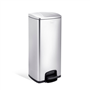 Balde do Lixo com Pedal Inox 30L 315x315x695mm
