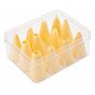 Conjunto de Bicos em Plstico PP para Saco de Pasteleiro - 12 Peas
