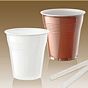 Copo Plstico Vending - Branco+Castanho 150cc 30x100 un