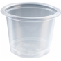 Copo em Plstico para Molhos - 28ml 1oz Transparente 25x100 un