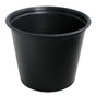Copo em Plstico para Molhos - 165ml Preto 20x125 un