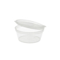 Copo com Tampa em Plstico PP para Molhos - 60ml Transparente 20x50 un
