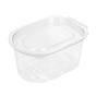 Copo com Tampa em Plstico PP para Molhos - 80ml Transparente 20x80 un