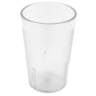 Copo em Policarbonato Transparente Empilhvel 230ml 67x102mm 72 un