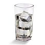 Copo em Policarbonato Transparente Quadrado 372ml 72x145mm 72 un