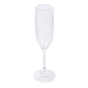 Copo em Policarbonato Transparente Champanhe 150ml 24 un