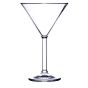 Copo em Policarbonato Transparente Martini 220ml 72 un