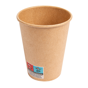 Copo Carto para Bebidas Frias 9oz 270ml Kraft 25x100 un