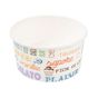 Copo Carto Branco Parole para Gelado 180ml 87x52mm 40x50 un