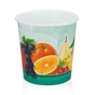 Copo Carto para Gelado 125C Frutta Total 166ml Bordo 136ml 9x310 un