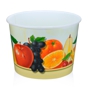 Copo Carto para Gelado M4 Frutta Total 516ml Bordo 416ml 6x150 un