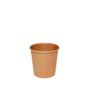 Copo Carto Kraft+PLA para Bebidas Quentes 120ml 4oz 1000un