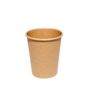 Copo Carto Kraft+PLA para Bebidas Quentes 240ml 8oz 1000un