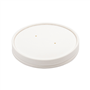 Tampa em Cartolina Branco 99mm para Copo de Sopa ou Comidas Quentes 16oz Caixa 20x50 un