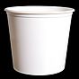 Taa em Plstico PS Branco Modelo 133BR 770ml 800un