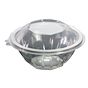 Saladeira Plstico Redonda 500ml 155x155x66+27mm PP com tampa Caixa 300