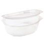 Embalagem Pl�stico PET/RPET Oval Multipack 1000ml 196x158x62mm 240 un