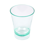Mini Copo Degustao Verde gua 60ml 51x65mm 24x12 un