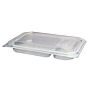 Contentor para Micro-ondas Rectangular M5401 Translcido 1000g 310x235x48mm 150 un