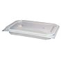 Contentor para Micro-ondas Rectangular M5410 Translcido 1000g 310x235x48mm 150 un