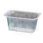 Contentor Sem Tampa para Micro-ondas M6120 Transparente 1500g 190x137x72mm 500 un