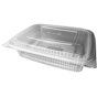Contentor para Micro-ondas Rectangular L2010 Translcido 2866ml 308x251x78mm 3x40 un