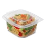 Contentor para Micro-ondas Rectangular OK750 Transl�cido 750ml 142x123x104mm 600 un