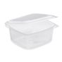 Contentor para Micro-ondas Rectangular OK1500 Transl�cido 1500ml 190x185x85mm 300 un