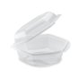 Contentor para Micro-ondas Hexagonal ATP0500 Transl�cido 500ml 147x142x82mm 300 un