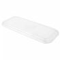 Couvercle en plastique PET pour plateau � sushi de canne � sucre 0472644 0472645 8x60unit�