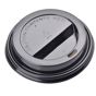 Tampa Plstico Sip-thru Preta 4oz Caixa 3000