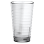 Copo em Policarbonato Transparente Relevo 400ml 80x135mm 24 un