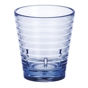 Copo em Policarbonato Azul Relevo 280ml 85/60x95mm 12 un