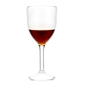 Copo em Policarbonato Transparente Vinho 300ml 6 un