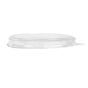 Tampa Plstico RPET Transparente Rasa para recipientes 90mm 50 un