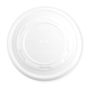 Tampa CPLA branca para Contentores de Alimentos 115x10mm 10x50 un
